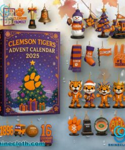 Clemson Tigers Advent Calendar 2025 rR7yVeK