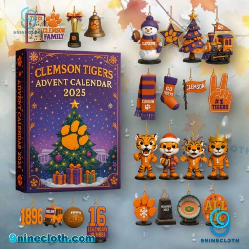 Clemson Tigers Advent Calendar 2025 rR7yVeK