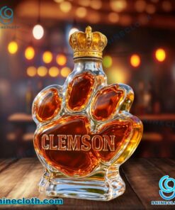 Clemson Tigers Logo Whiskey Bottle sQuZEok