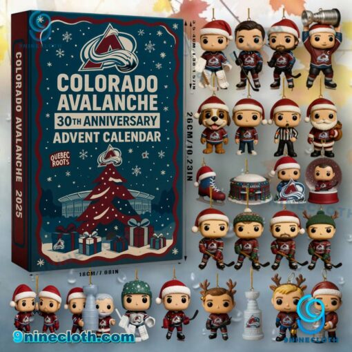 Colorado Avalanche 30th Anniversary Advent Calendar 2025 1TdSE8t