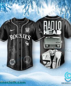 Colorado Rockies X Radiohead 2025 Tour Baseball Jersey xN1P3TA