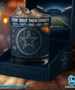 Dallas Cowboys How 'bout Them Boys Whiskey Glass N4RDJ8q