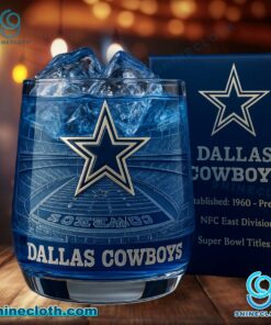 Dallas Cowboys Stadium Whiskey Glass 6LI3Fhv
