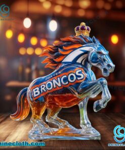 Denver Broncos Horse Whiskey Bottle xP8fSNc