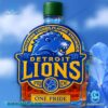 Detroit Lions Roaring Louder Playing Stronger Whiskey Bottle-b pF4U6JR