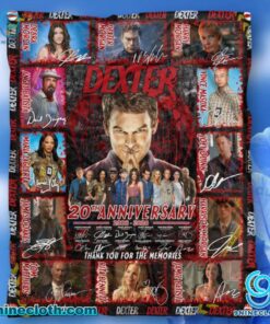Dexter 20th Anniversary 2006-2026 Blanket 7py8xQI