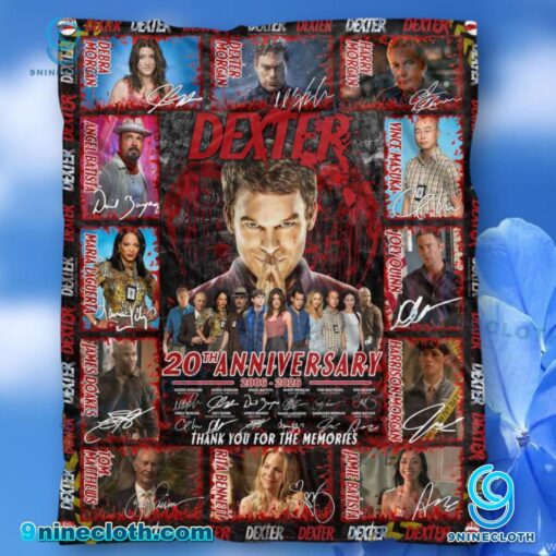 Dexter 20th Anniversary 2006-2026 Blanket 7py8xQI