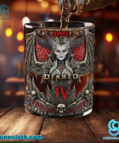 Diablo IV Whiskey Glass pCsO0HW