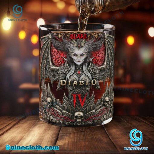 Diablo IV Whiskey Glass pCsO0HW