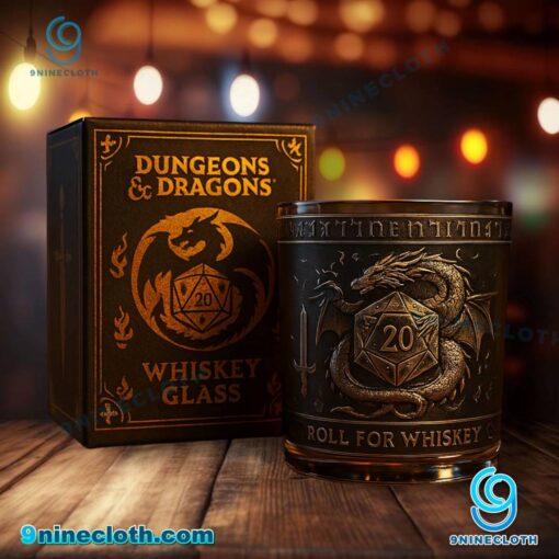 Dungeons & Dragons Whiskey Glass jPonm02