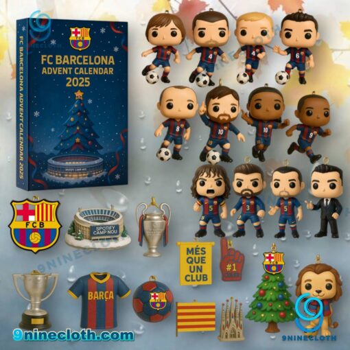 FC Barcelona Advent Calendar 2025 rcvN765