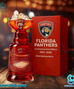 Florida Panthers 32nd Anniversary Stanley Cup Glass rW1m7yP