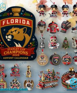 Florida Panthers Stanley Cup Champions Advent Calendar 2025 sYLPTaE