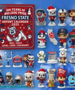 Fresno State Bulldogs 104th Anniversary Advent Calendar 2025 fvrRnzG