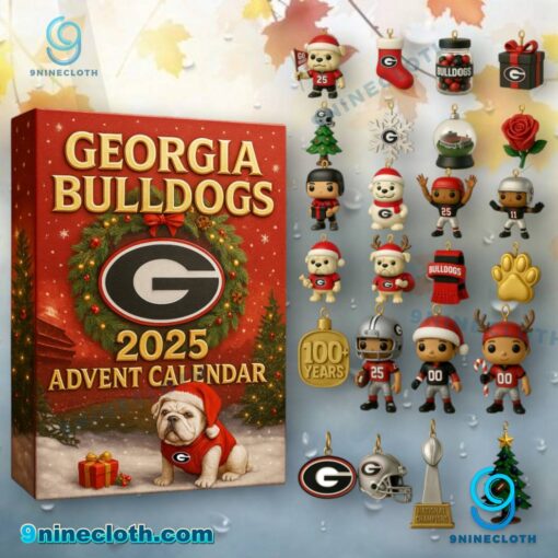 Georgia Bulldogs Advent Calendar 2025 zvix80D