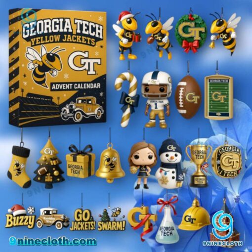Georgia Tech Yellow Jackets Advent Calendar 2025 HeDtIdF