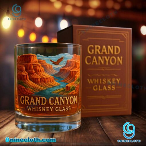 Grand Canyon National Park Whiskey Glass FktZbSs