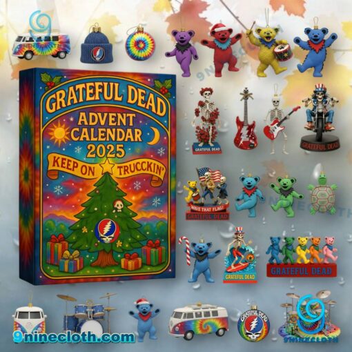 Grateful Dead Keep On Truckin' Advent Calendar 2025 2FYRp6m