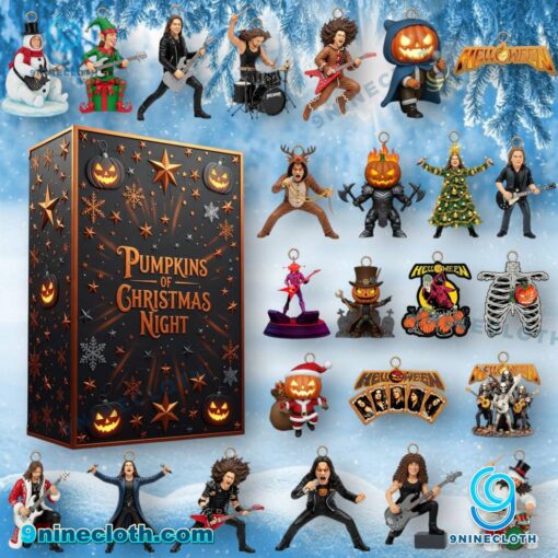 Helloween Pumpkins Of Christmas Night Advent Calendar 2025 XArSvat
