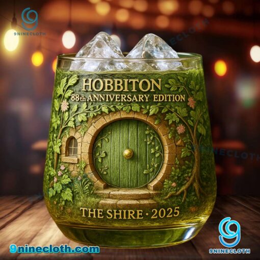 Hobbiton 88th Anniversary Edition Whiskey Glass 5mNDEJz