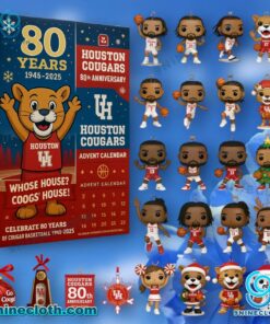 Houston Cougars 80th Anniversary Advent Calendar 2025 6wtekO9
