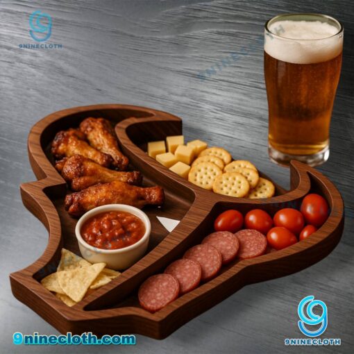 Houston Texans Wooden Charcuterie Board 9MdxroY