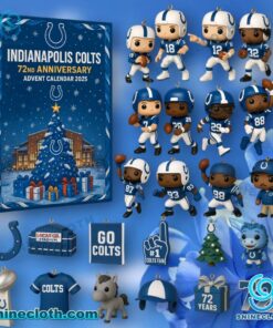 Indianapolis Colts 72nd Anniversary Advent Calendar 2025 sYUKAWV