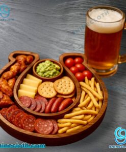 Indianapolis Colts Wooden Charcuterie Board 8N2EpZI