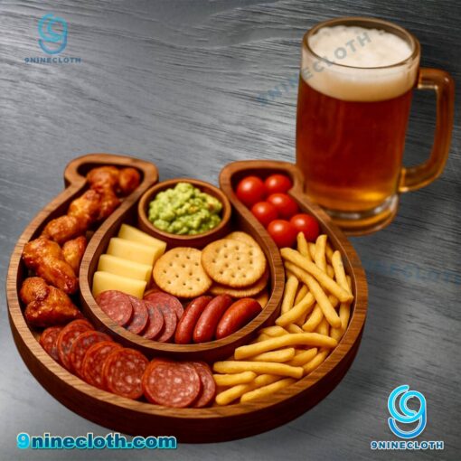 Indianapolis Colts Wooden Charcuterie Board 8N2EpZI