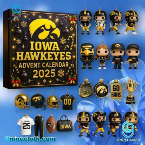 Iowa Hawkeyes Advent Calendar 2025 5TzfbXj
