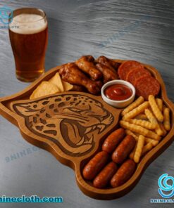 Jacksonville Jaguars Wooden Charcuterie Board e56PCHT