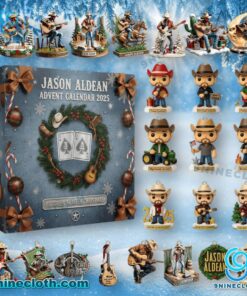 Jason Aldean Big Green Tractor Christmas Advent Calendar 2025 7YWJMAE