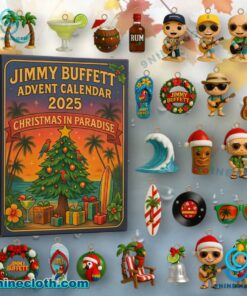 Jimmy Buffett Christmas In Paradise Advent Calendar 2025 I7ZPE01