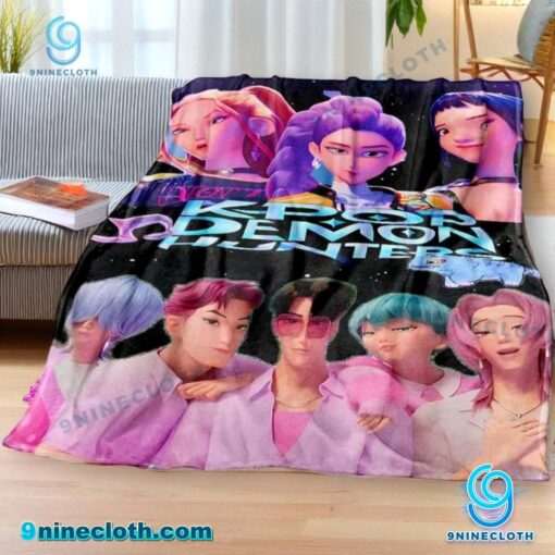 K-pop Demon Hunter Blanket 9NUpyGm