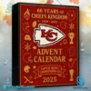 Kansas City Chiefs 66 Years Duck Advent Calendar 2025-a litNEU3