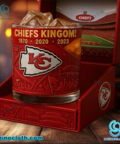Kansas City Chiefs Kingdom Whiskey Glass X8mAgMi