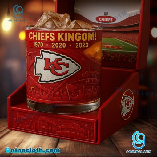 Kansas City Chiefs Kingdom Whiskey Glass X8mAgMi