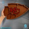 Kansas City Chiefs Wooden Charcuterie Board-a Pd24rYH