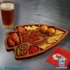Kansas City Chiefs Wooden Charcuterie Board r7GvE5Y