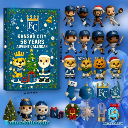 Kansas City Royals 56 Years Advent Calendar 2025 FCeu0wp
