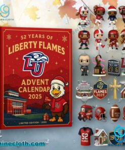 Liberty Flames 52nd Anniversary Advent Calendar 2025 LDI8R0o