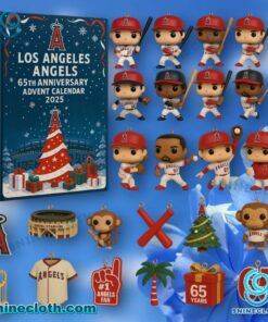 Los Angeles Angels 65th Anniversary Advent Calendar 2025 iof3PZn
