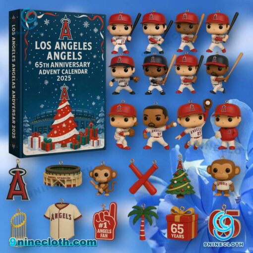Los Angeles Angels 65th Anniversary Advent Calendar 2025 iof3PZn