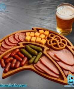 Los Angeles Chargers Wooden Charcuterie Board NYRk176
