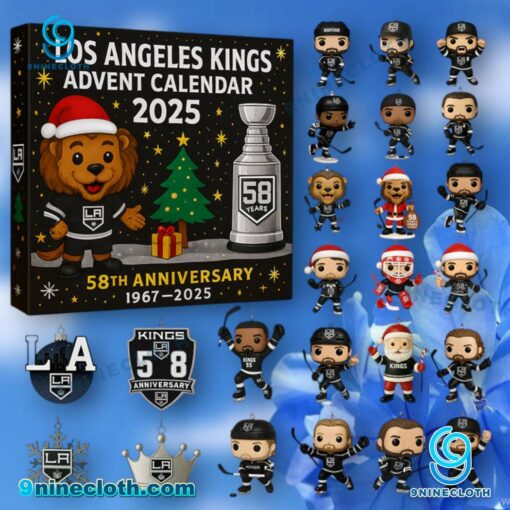 Los Angeles Kings 58th Anniversary Advent Calendar 2025 5gCpMGE