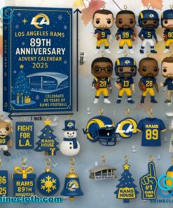 Los Angeles Rams 89th Anniversary Advent Calendar 2025 1woZfLi