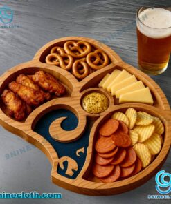 Los Angeles Rams Wooden Charcuterie Board pKzEXSc