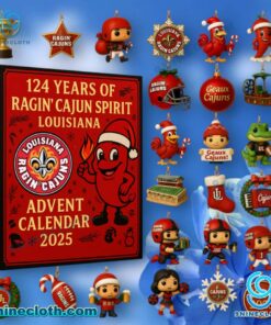 Louisiana Ragin' Cajuns Advent Calendar 2025 yxkOuao
