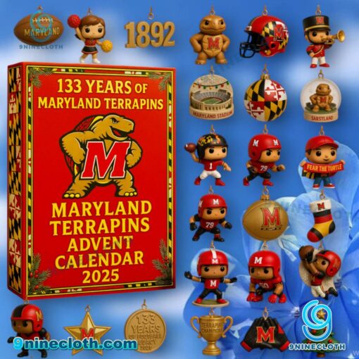 Maryland Terrapins 133th Anniversary Advent Calendar 2025 dMWa1vg