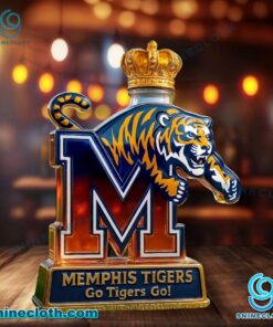Memphis Tigers Go Tigers Go Whiskey Bottle tgE9hbT